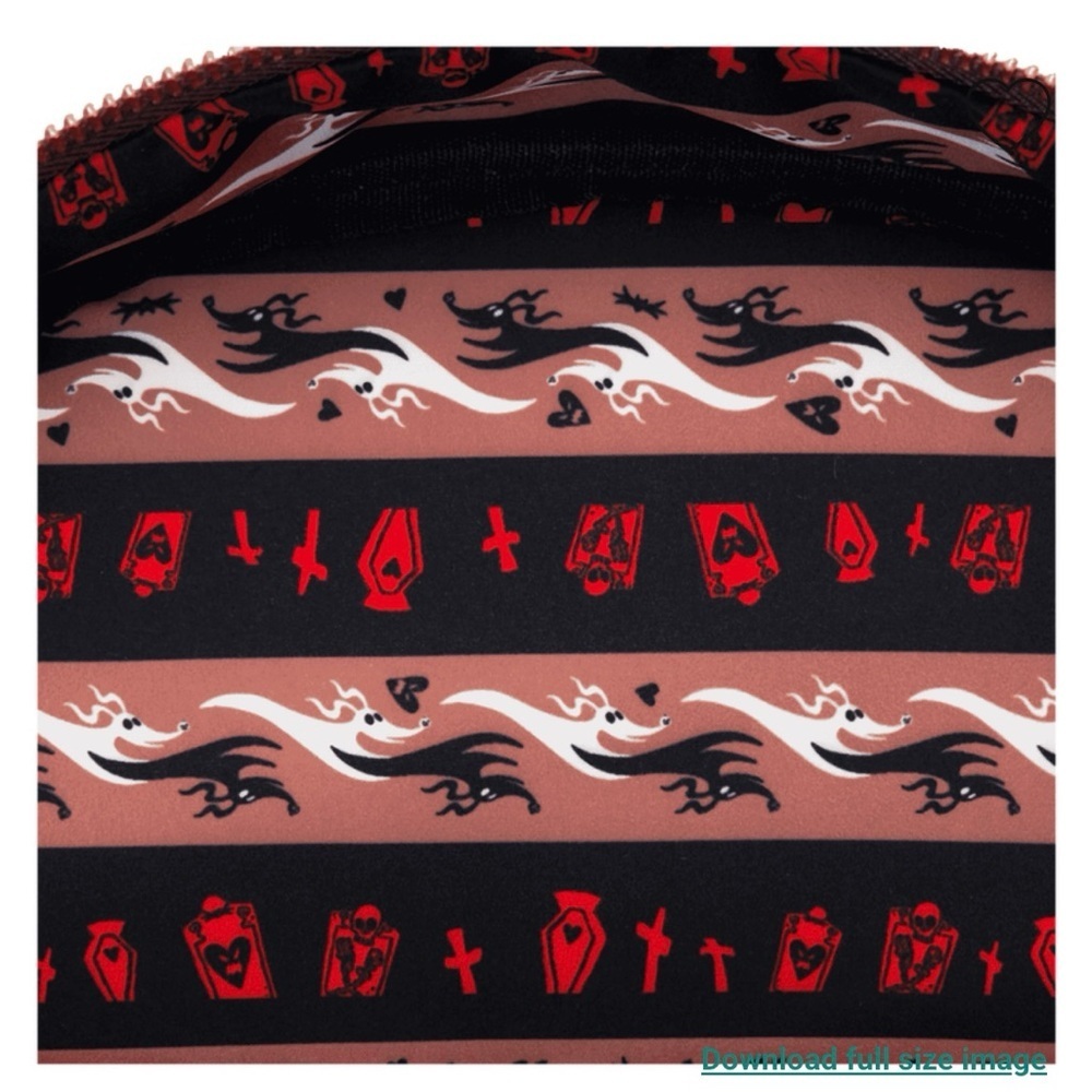 Loungefly Disney Nightmare Before Christmas Zero Full Size Backpack, NEW - Picture 9 of 12